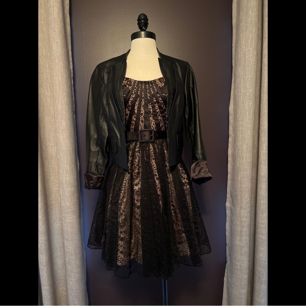 Urban Code Black Leather Jacket